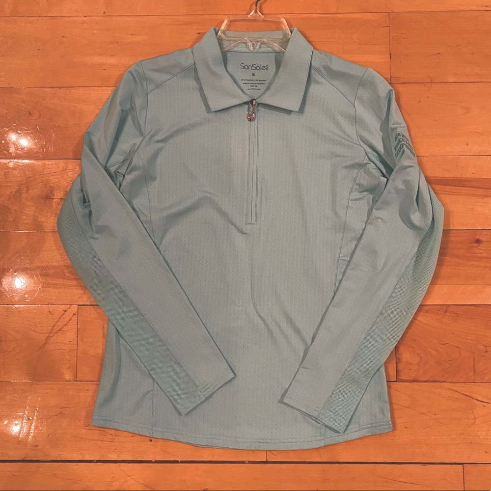 Golf Long Sleeve Halfzip Polo